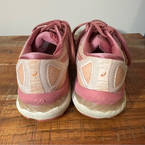 Asics Gel-Nimbus 23 Pink Athletic Shoes, Women’s 7.5 - Picture 5 of 8